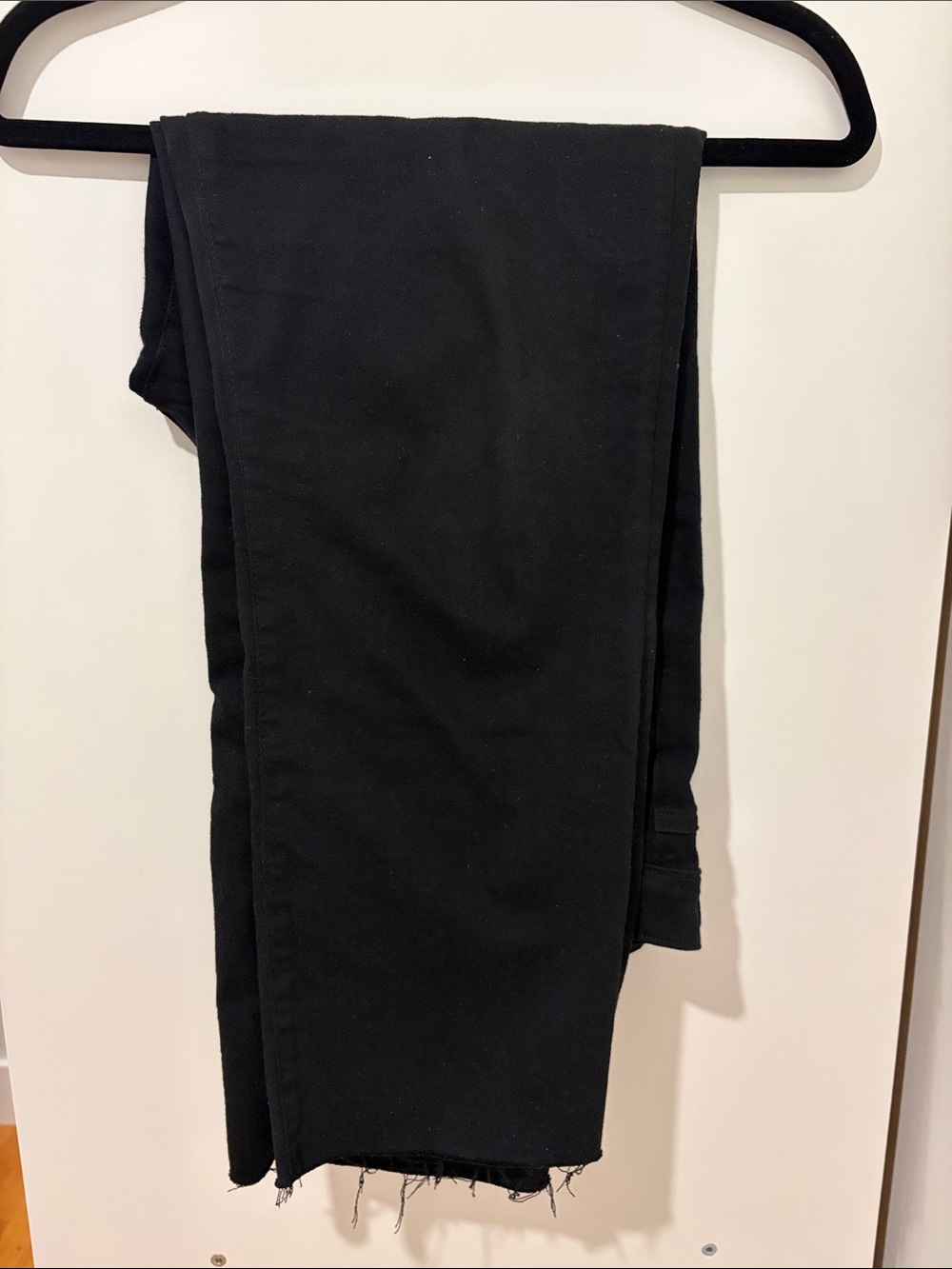 Express High Waisted Black Ankle Jeans - Picture 5 of 10